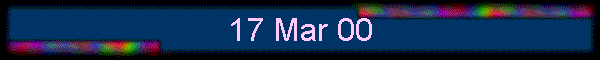 17 Mar 00